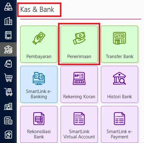 membuat penerimaan